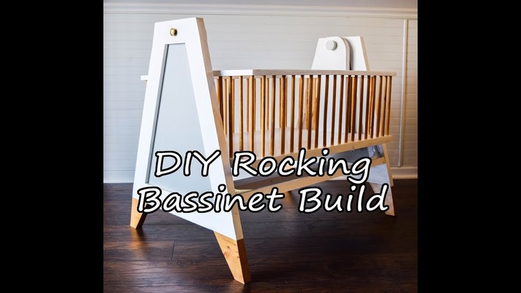 DIY Rocking Bassinet: Mid-century Modern.Danish Style
