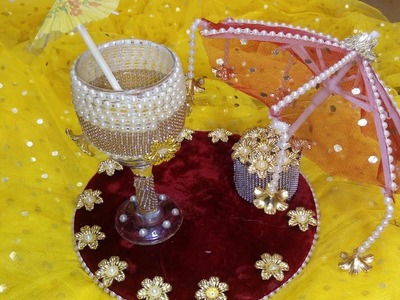 Doodh pily glass Glass doud pily diy, wedding, wedding tray, pot designs for  designs for wedding,