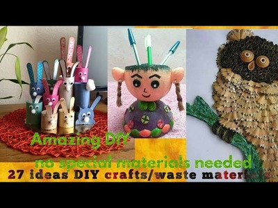 Easy DIY for kids TLM || Amazing Recycle DIY crafts for primary school || कबाड़ से जुगाड़ alam sir