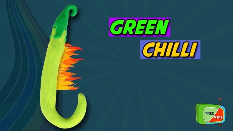 Green Chilli | Toys Making With Clay | DIY Crafts Play Doh | Tree Kids