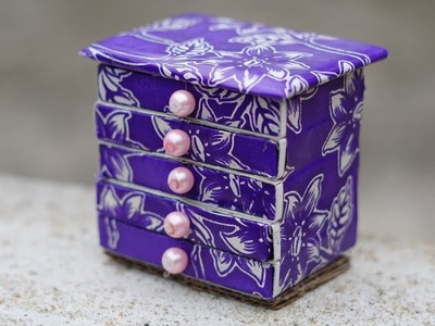 Hand Made Matchbox Craft | Easy Jewelry box making tutorial