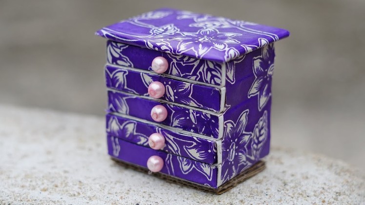 Hand Made Matchbox Craft | Easy Jewelry box making tutorial