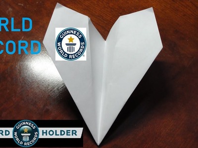 How To Fold The World Record Paper Airplane!