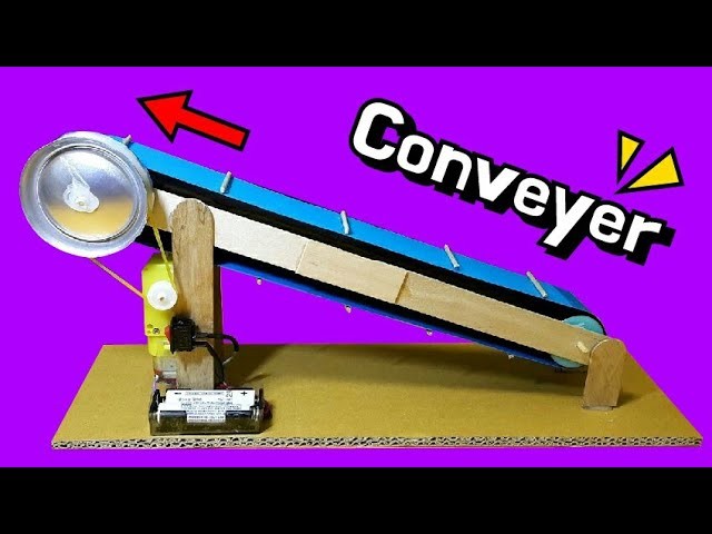 ✔ How to make a Conveyer Belt Model - Amazing and Easy DIY