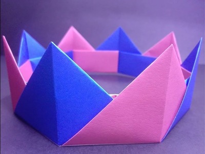 How To Make A Paper Crown I DIY Color Paper Made I Easy Tutorial || "Easy Craft"