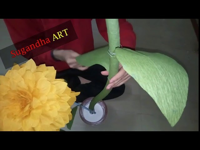 How to Make Giant Paper Flowers Part 3
