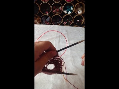 How to Transfer Stitches to Waste Yarn