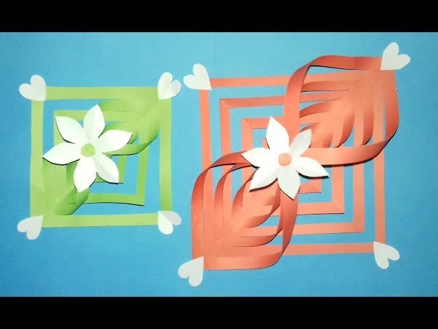 Origami, How to Make A Paper Flower,  Origami Paper Flower,  কাগজ দিয়ে সুন্দর ফুল বানানো শিখুন
