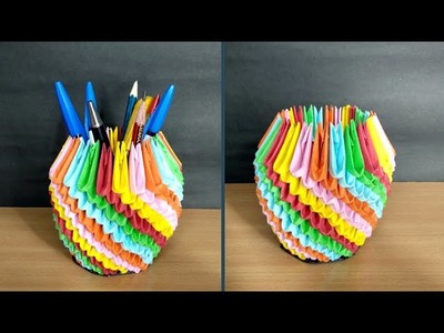 Origami Pen Stand. DIY