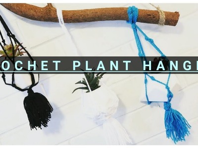 Plant hanger | Crochet | DIY Home Decor