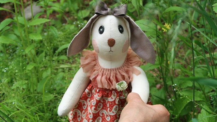 퀼트 토끼인형 만들기 │ How To Make a Quilt Rabbit Doll │ DIY Craft Tutorial