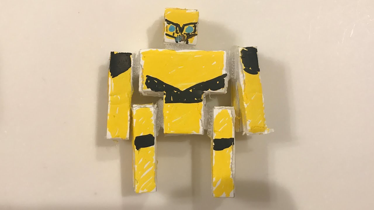 awesome-bumblebee-transformers-diy-how-to-make-bumblebee-papercraft