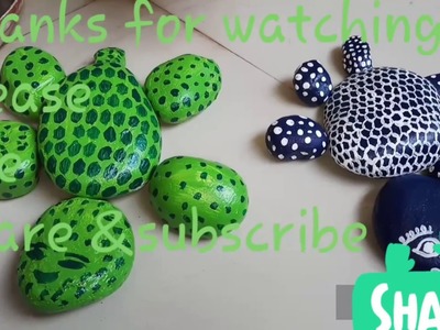 Best Balcony DIY idea of unused pebbles. Make easy & simple pebbles DIY