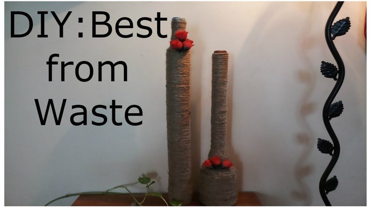 DIY: Best from waste.How to make a decorative item