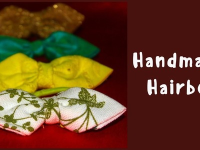 DIY | Handmade Hairbow | No Sew Fabric Hairbow |Kids Fashion