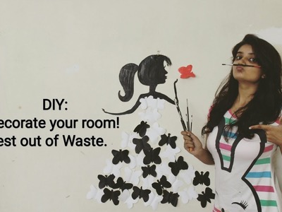 DIY: Room Decor | Best out of Waste | Krupaali