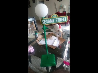 DIY Sesame Street Light Pole pt 2