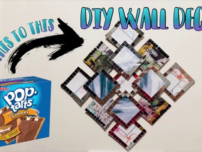 DIY Wall Decor | Crafts To Make From A Cardboard Box | Fun & Simple DIY  | Diytube