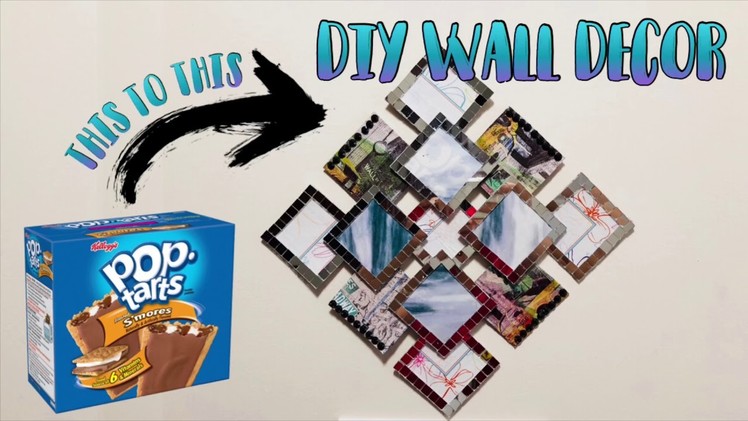 DIY Wall Decor | Crafts To Make From A Cardboard Box | Fun & Simple DIY  | Diytube