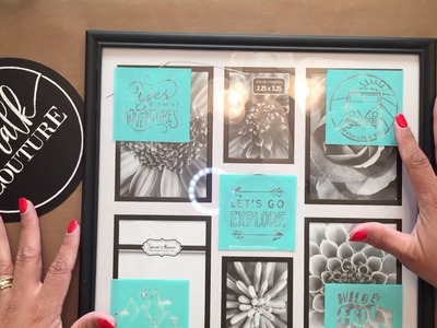 Dollar Tree DIY Home Decor Project using Chalk Couture- Option 2