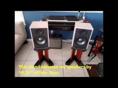 Easy DIY Speaker Stands