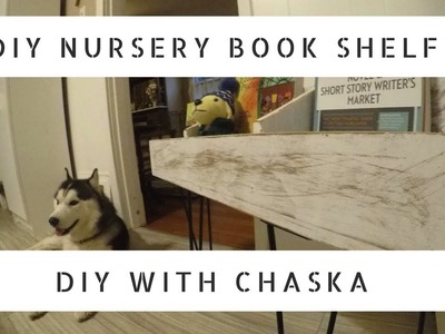 How to build a nursery bookshelf | DIY | Farmhouse bookshelf