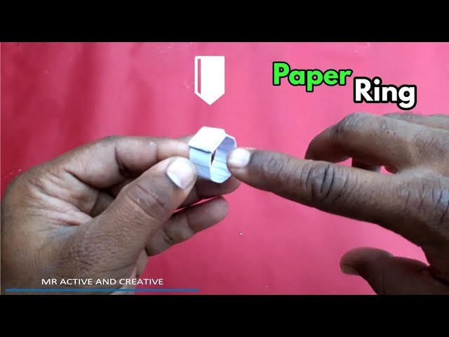 How to Convert Paper into Ring