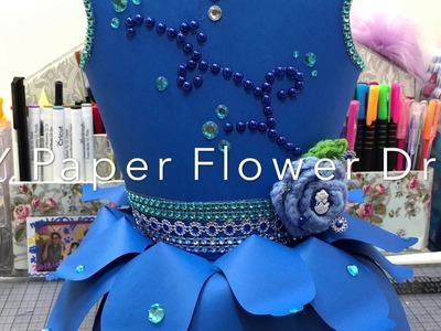 Paper Flower Dress With Cricut Design Space