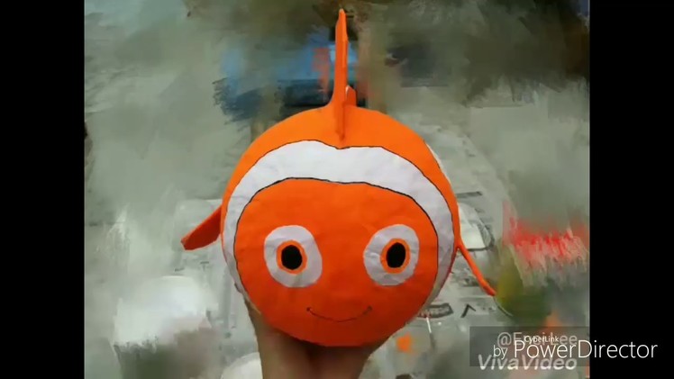 Paper Mache Craft - Nemo