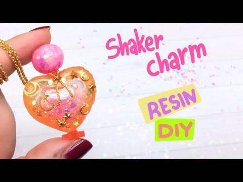 Resin Shaker charm- Sophie & Toffee July's Elves Box- DIY- Magical Girl