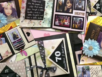 Scrapbook Ideas. || DIY || Scrapbook for sister.boyfriend.Best friend for birthday ideas.