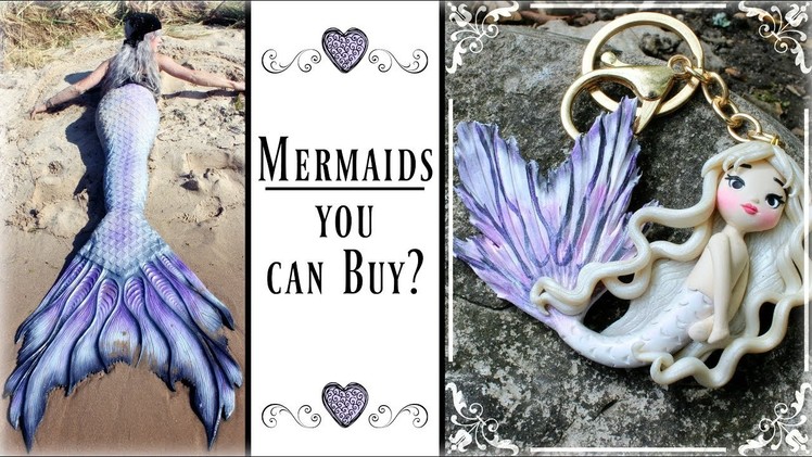 Where to buy Polymer Clay Mermaids: CUSTOM MADE MERMAID DOLLS FOR SALE? ♥ Whimsy Pieces Review