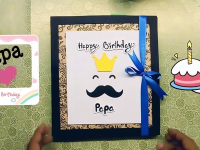 Best Birthday Card for Father || Handmade Birthday Gift Ideas for Father