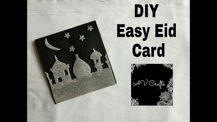 Best Handmade Card For Eid | DIY Greeting Card for Ramadan | how to make Ramadan card | AV Crafts 05