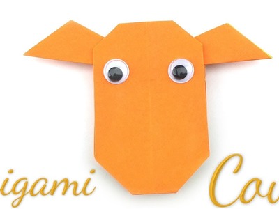Easy Origami Cow Tutorial (Hyo Ahn)