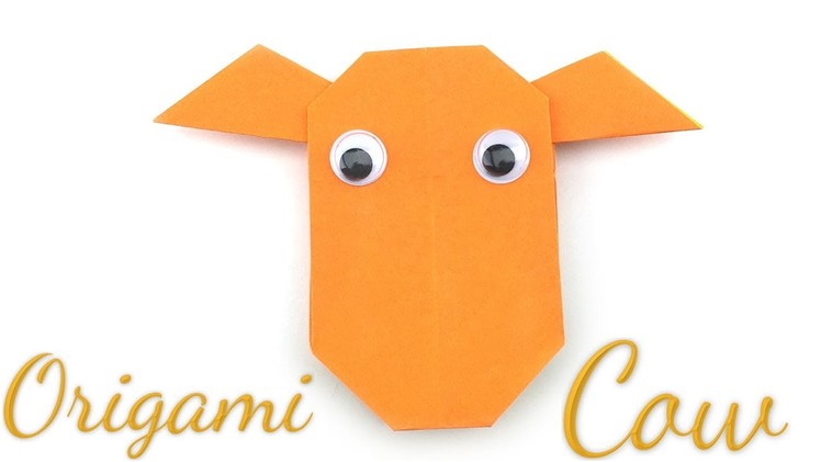 Easy Origami Cow Tutorial (Hyo Ahn)