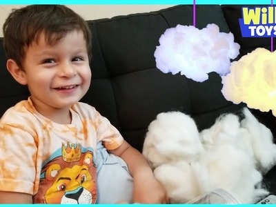 Handmade Cloud Light DIY Kit with Wireless Remote by Proloso TOY REVIEW - Willy's Toys