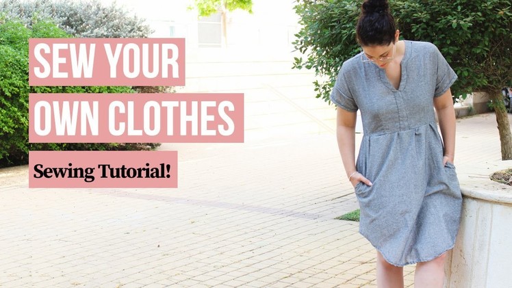 How to add lining to ANY dress pattern | Sewing Tutorial