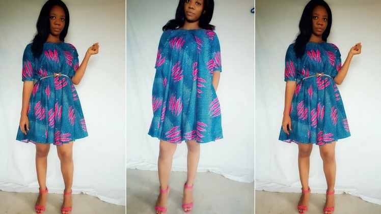 How to make a circle dress with pockets and bead stones