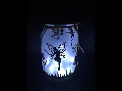How to Make a Fairy Lantern in a Jar -- DIY Fairy Night Light!