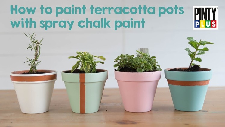How to paint flower pots with chalk paint | DIY.Garden
