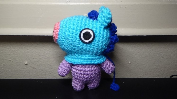 Making BT21 Mang. Amigurumi Timelapse