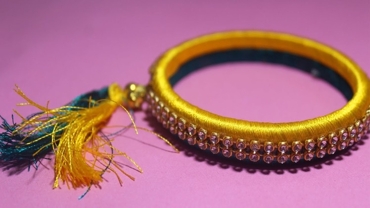 Multi Coloured DIY Bracelet Silk Thread Tassel Bracelet Jewelry Simple and Easy Bracelet