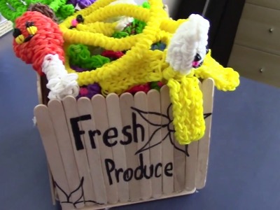 My Rainbow Loom Happy Food Collection!!! |Vlog No. 4|