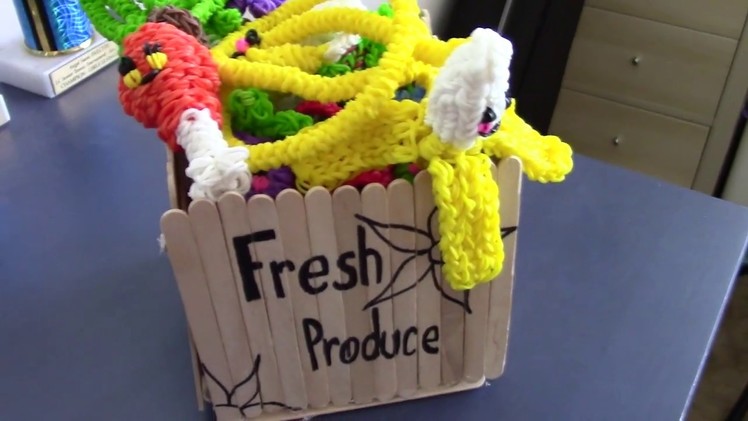 My Rainbow Loom Happy Food Collection!!! |Vlog No. 4|
