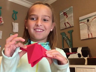 Origami Bird And Paper hat!!! ( EASY AND FUN )