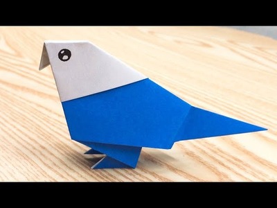Origami parrot -  How to Make parrot Step by Step