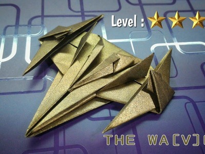 Origami Plane Papertoy - THE WA [V] ES - deyeight collection 2018 (re)
