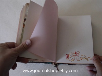 The Enchanting Seal - A Handmade Journal Diary