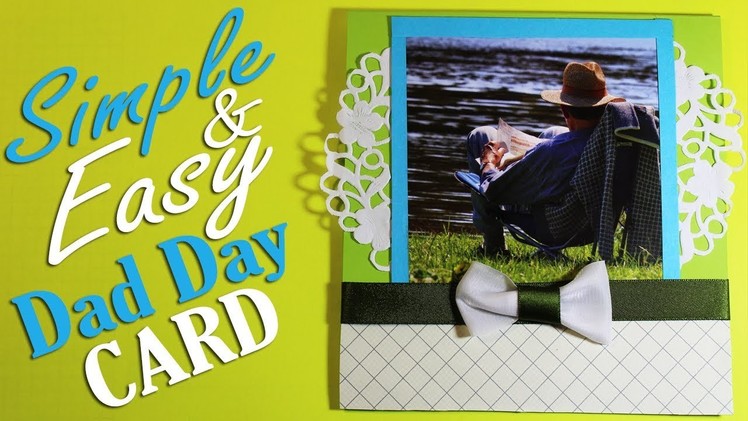 Father's Day Card - DIY Fathers Gift Card - Simple and Easy Idea 54